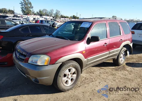 2003 Mazda Tribute Lx V6 из США, поврежденный, VIN 4F2YZ04173KM06281